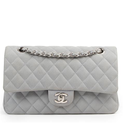 grey chanel classic flap|chanel classic double flap.